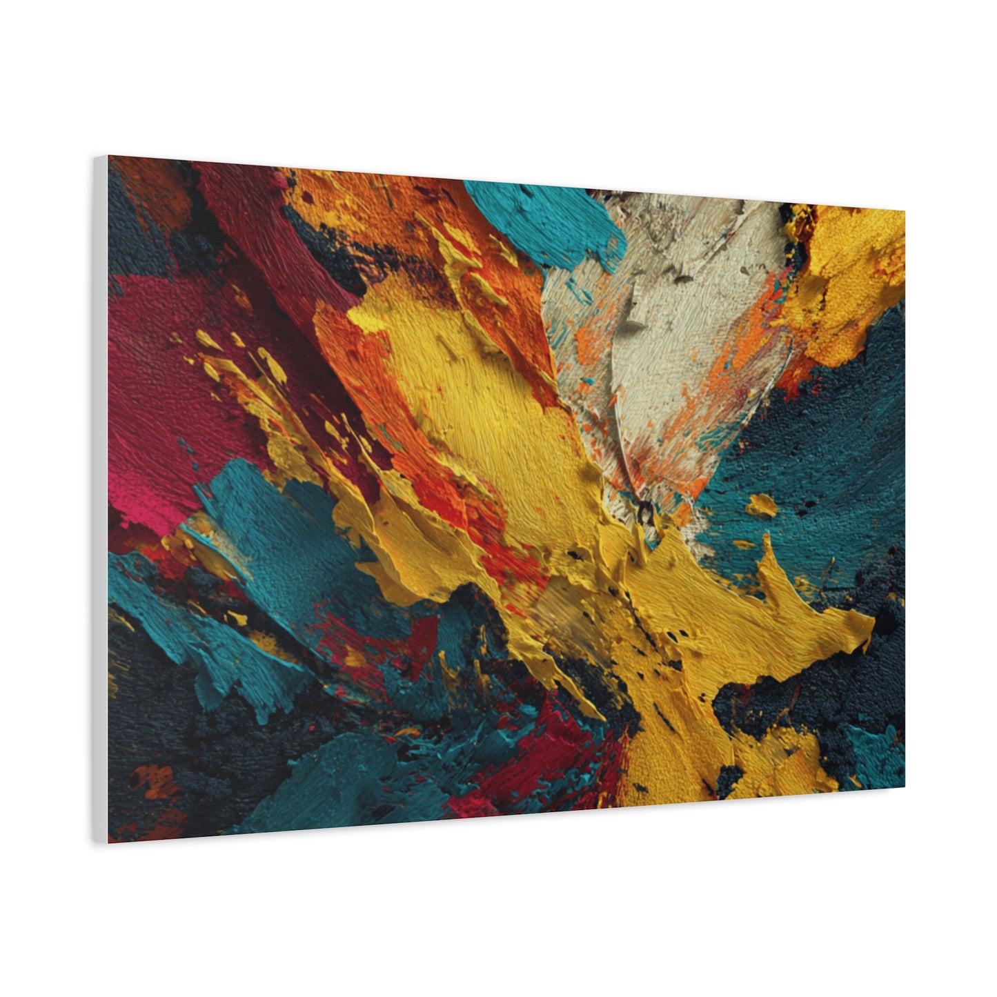 Colorful Abstract Canvas Wall Art