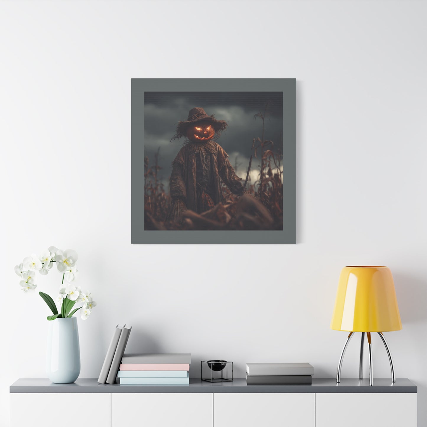 Canvas Print - Halloween Scarecrow
