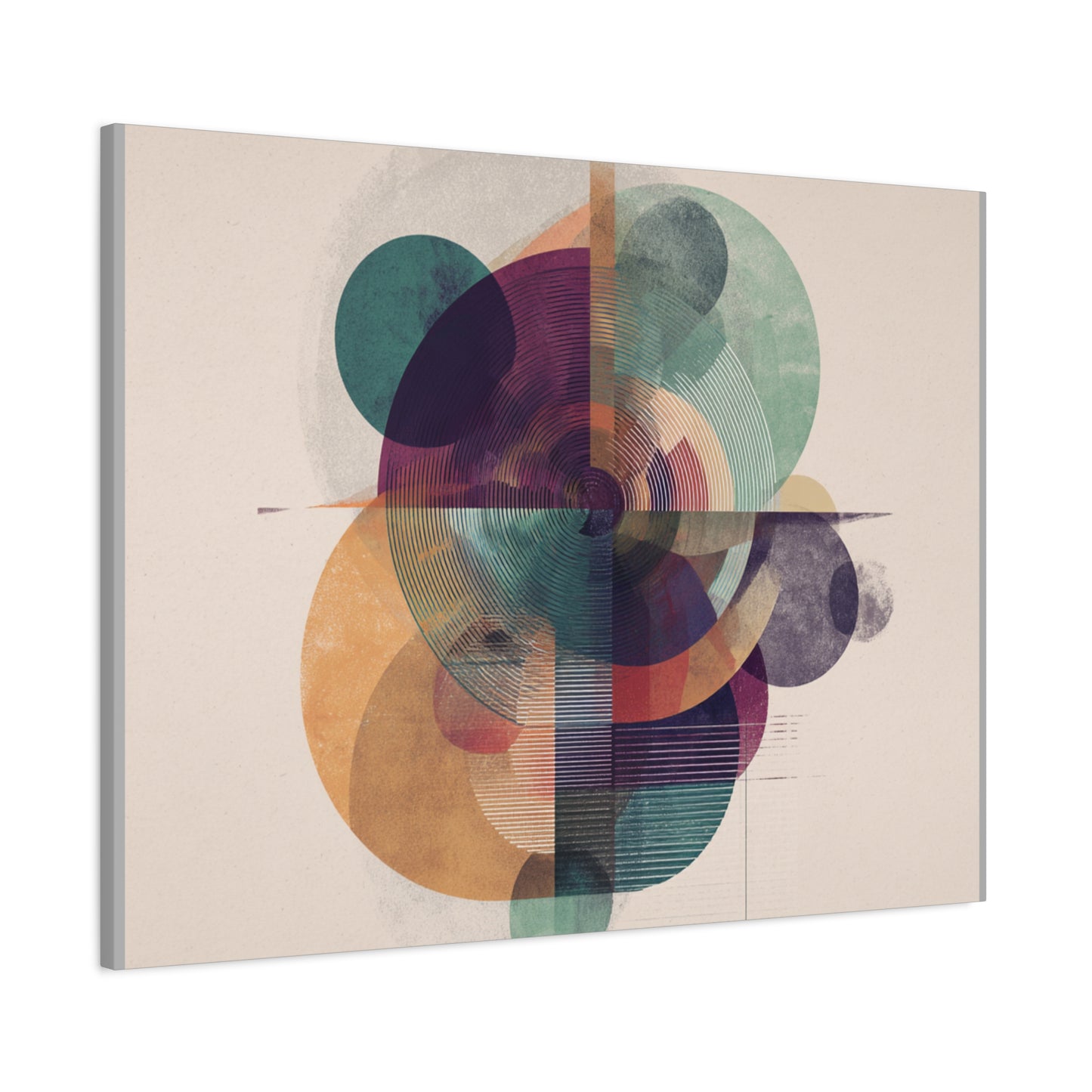 Abstract Geometric Wall Art Canvas