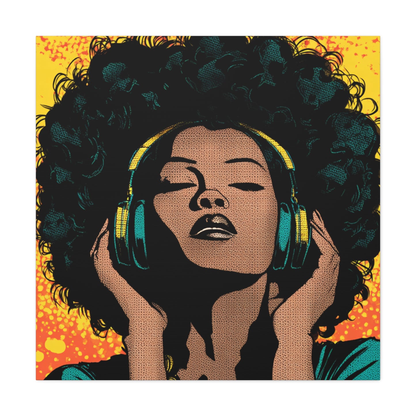 Vibrant Canvas, Music Lover