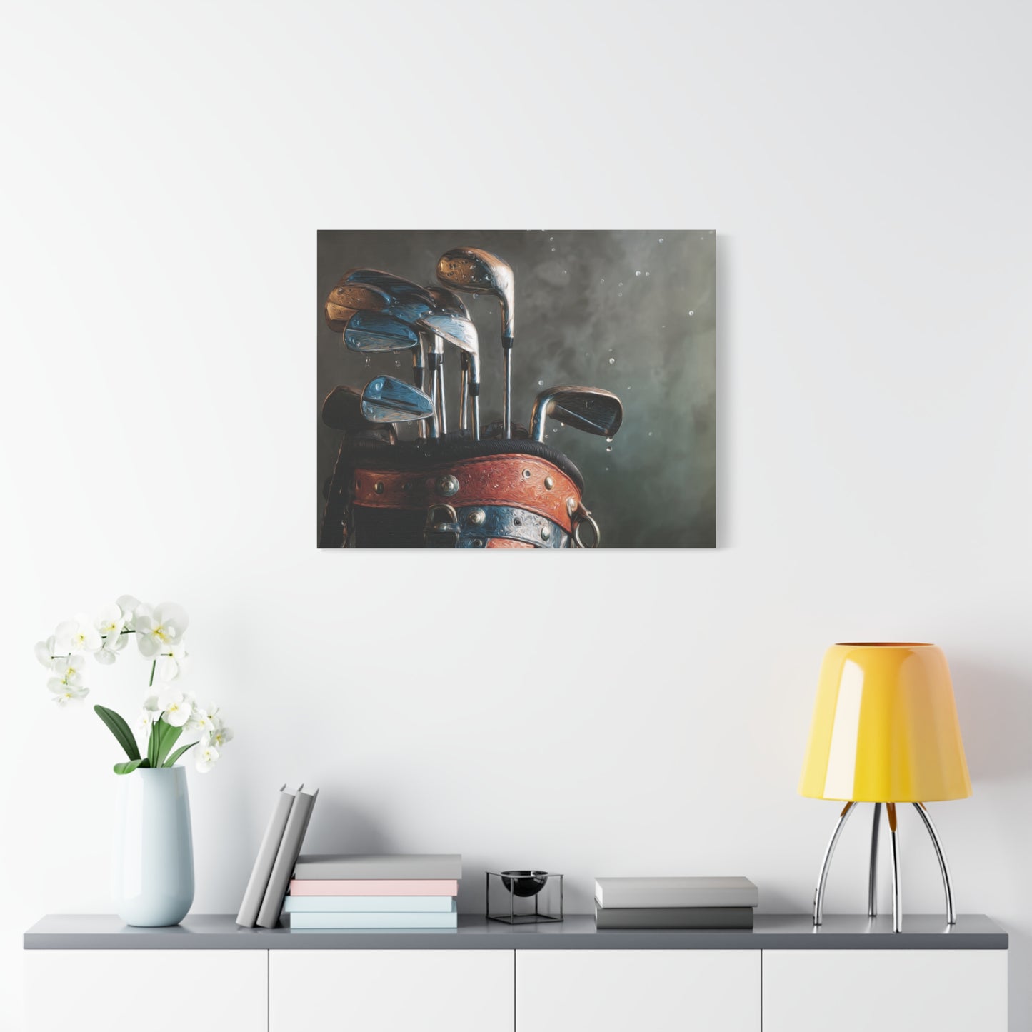 Golf Club Canvas Wall Art