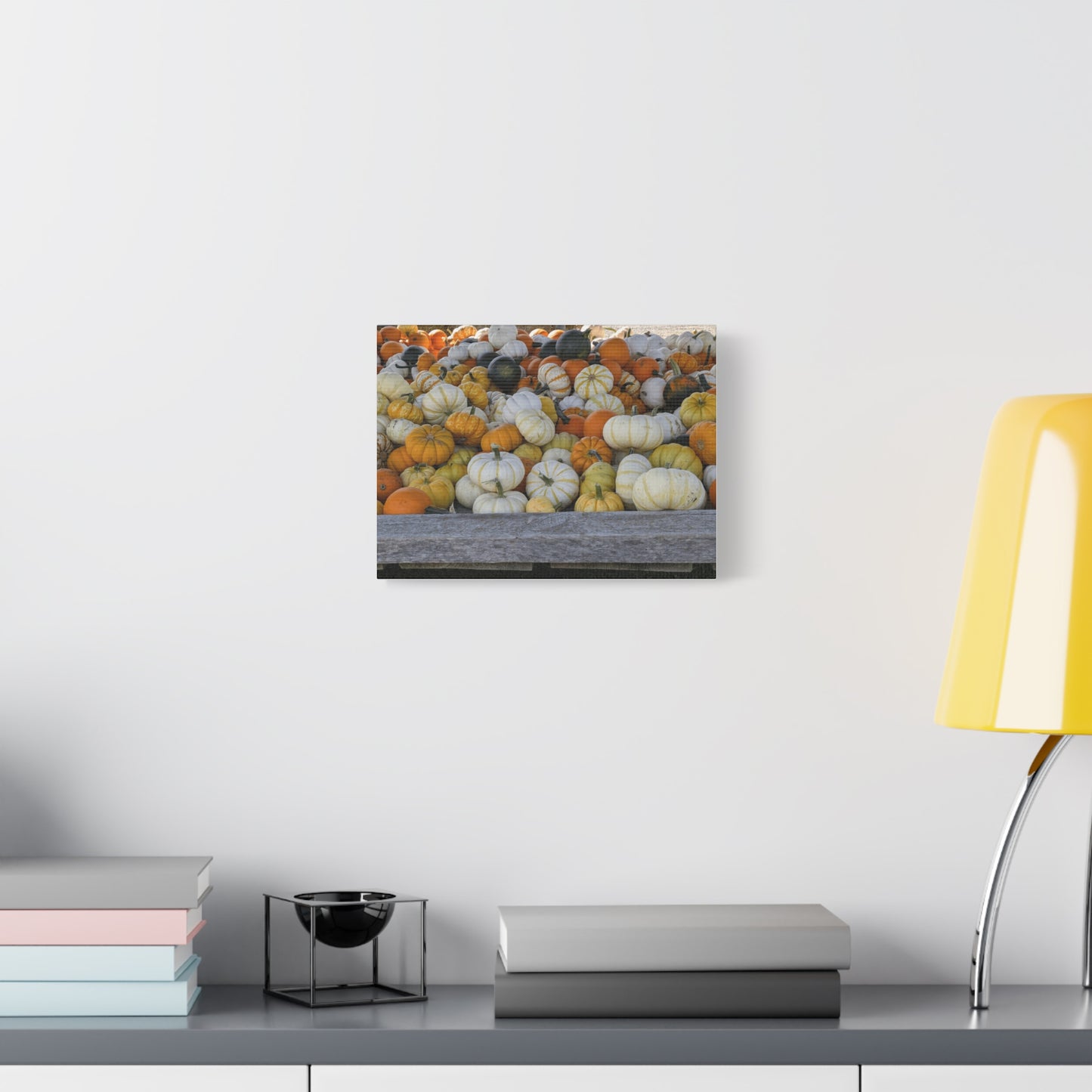 Autumn Pumpkin Canvas Wall Art