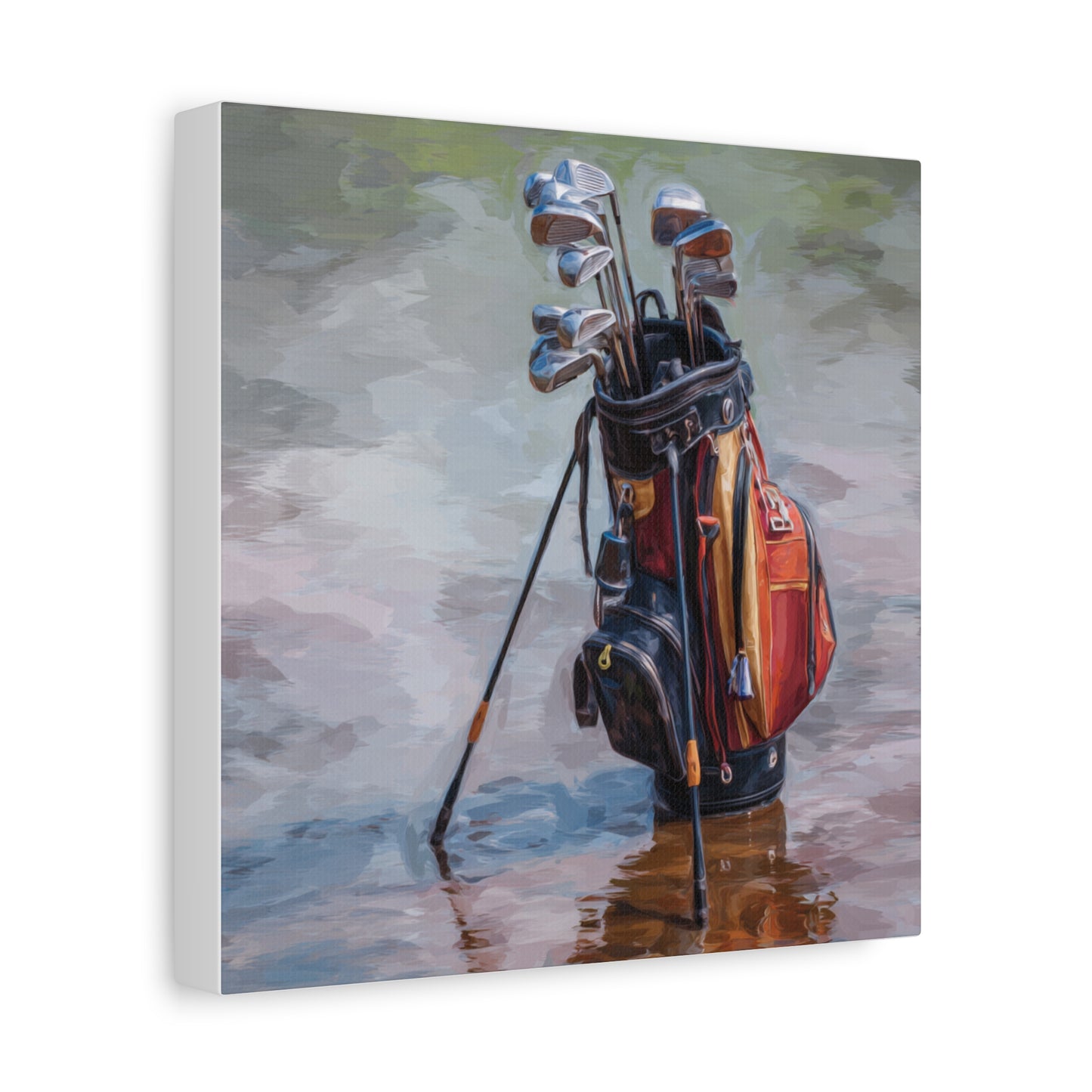 Golf Bag Canvas Art