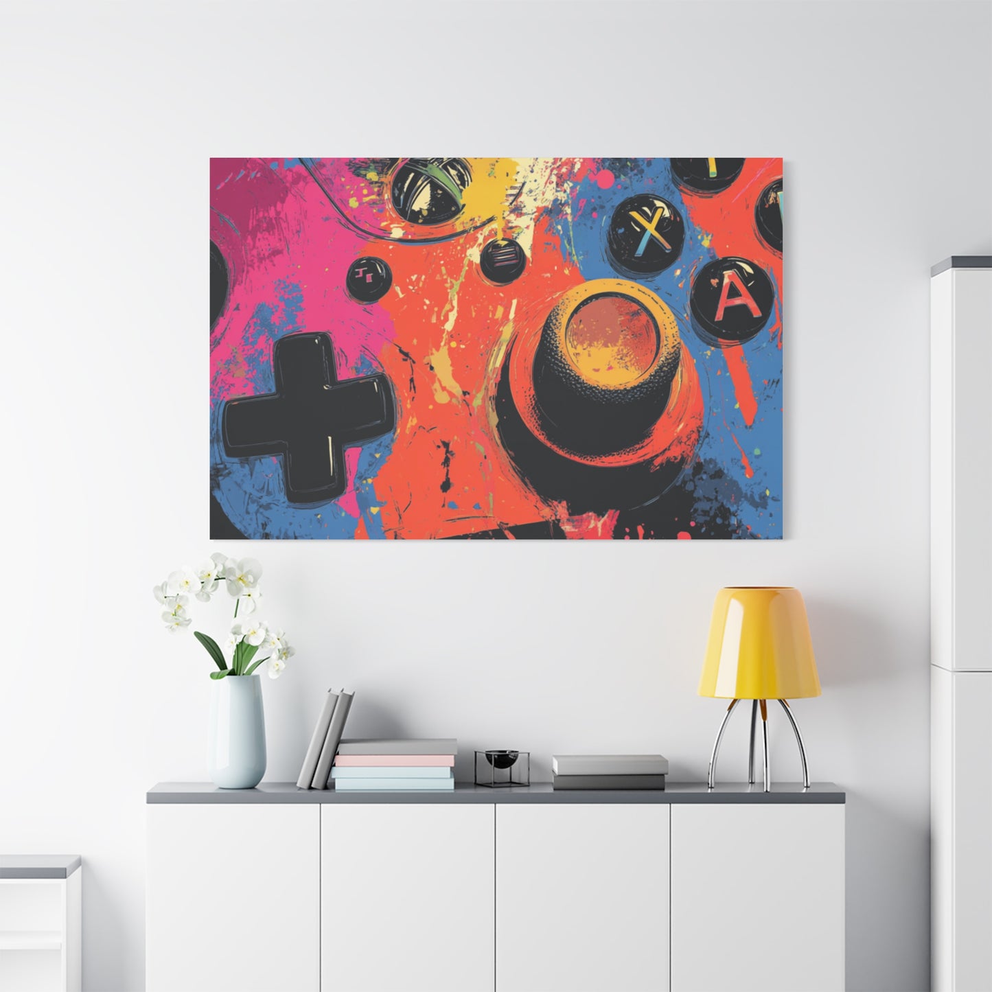 Bold Gaming Canvas Wall Art