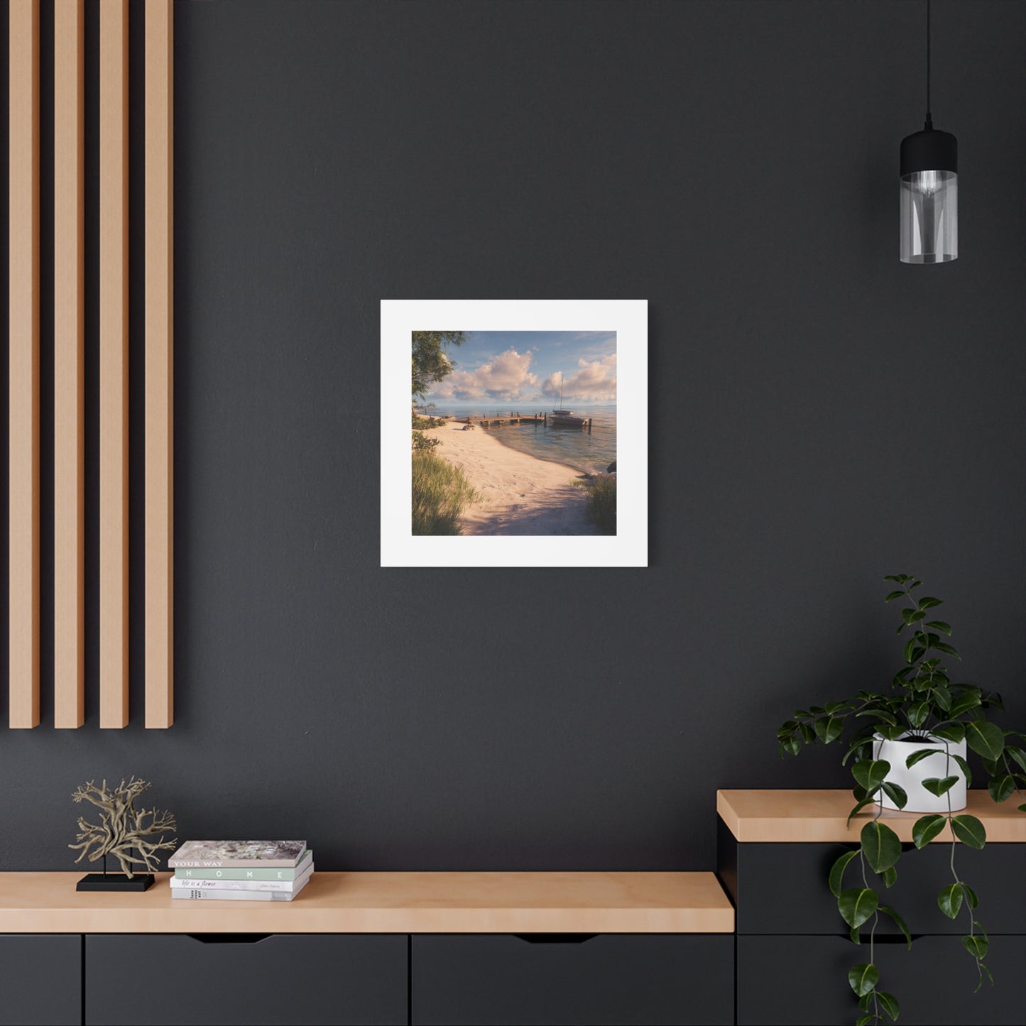 Canvas Print - Beautiful Beach Scene