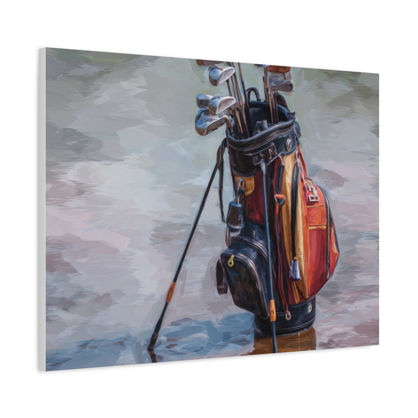 Golf Bag Canvas Art