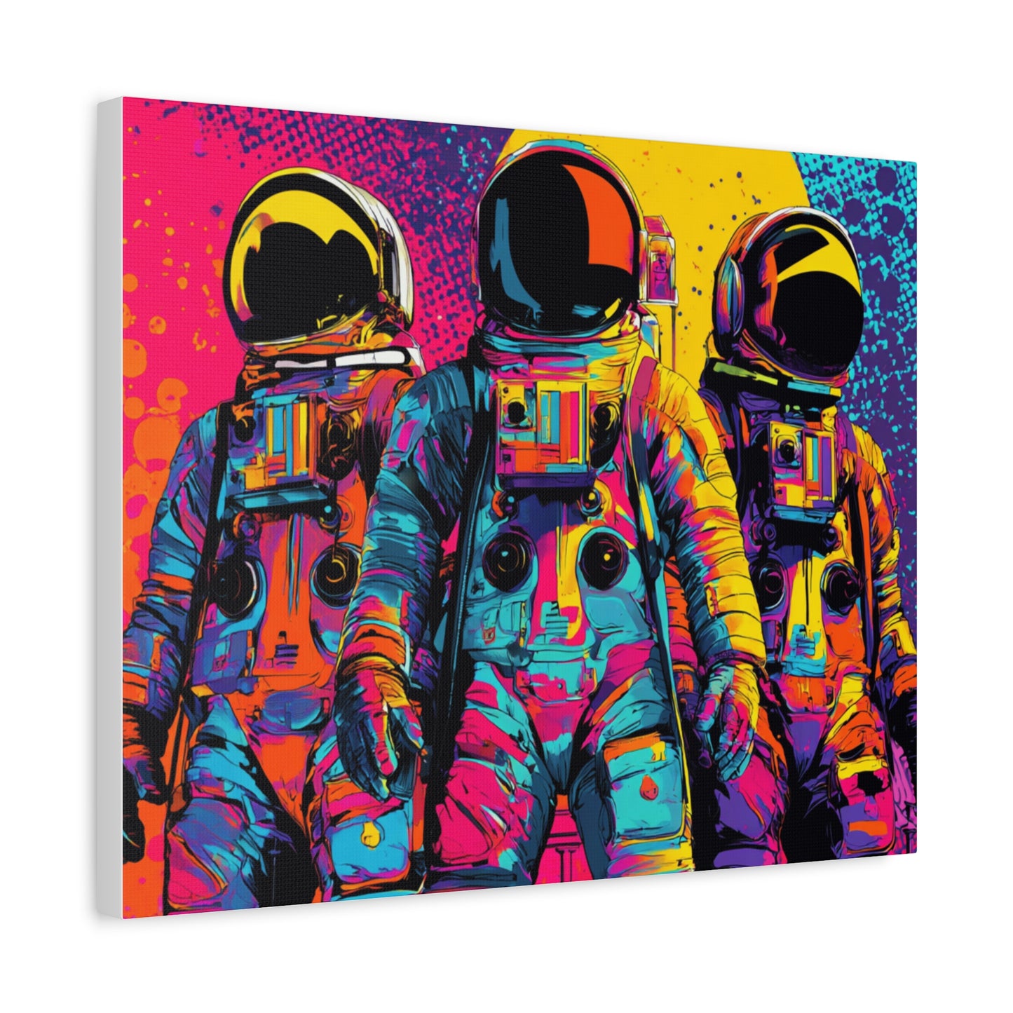 Canvas Print -  Pop Art Astronauts