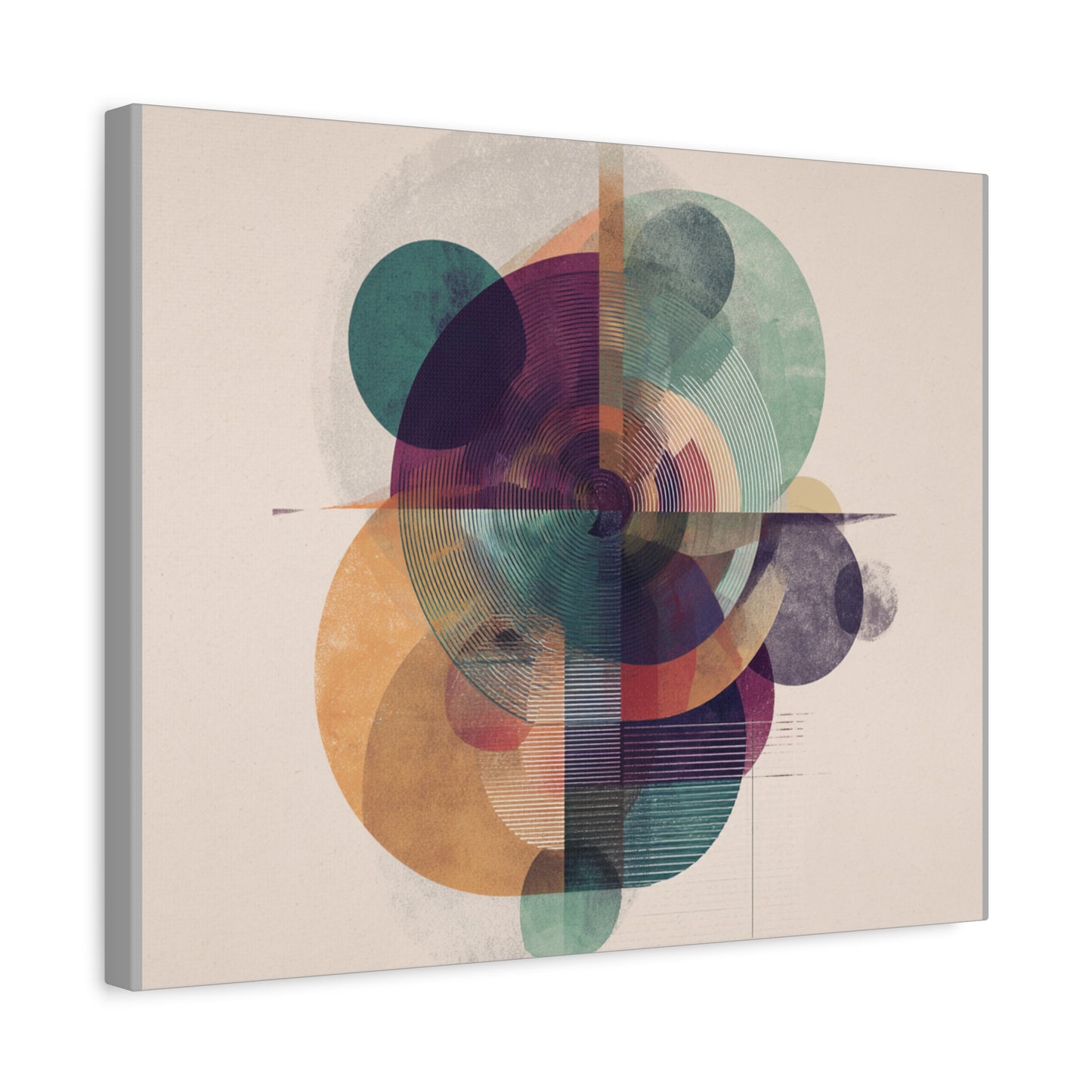 Abstract Geometric Wall Art Canvas