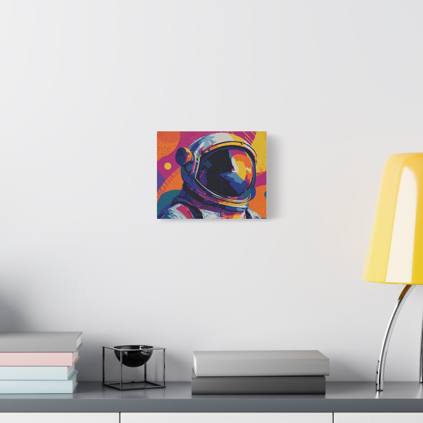 Canvas Print - Vibrant Astronaut Pop Art