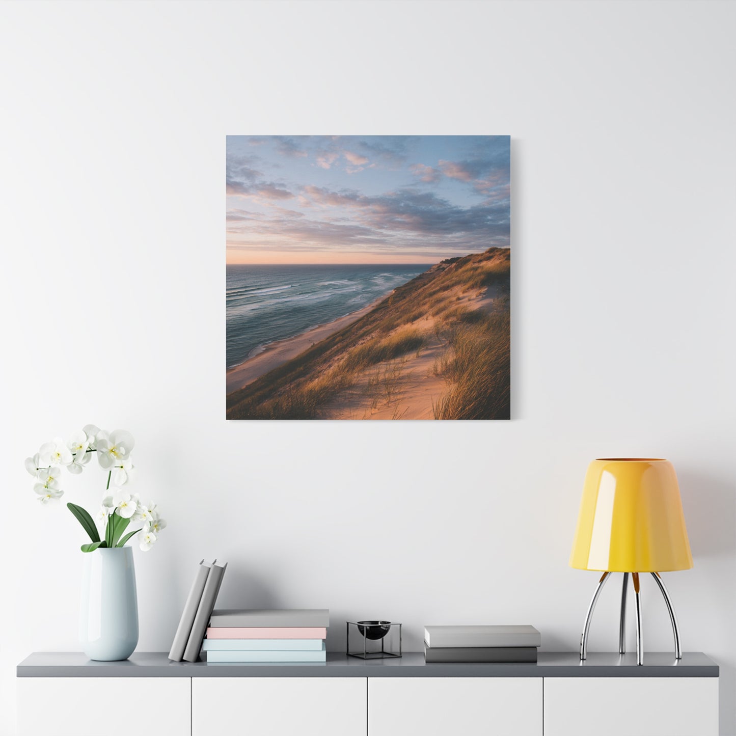Coastal Serenity Matte Canvas Wall Art