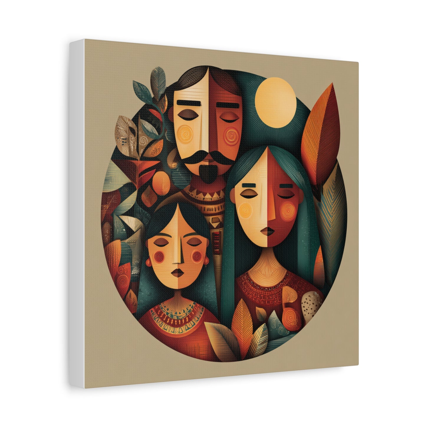 Canvas Print - Hispanic Heritage Inspired Art