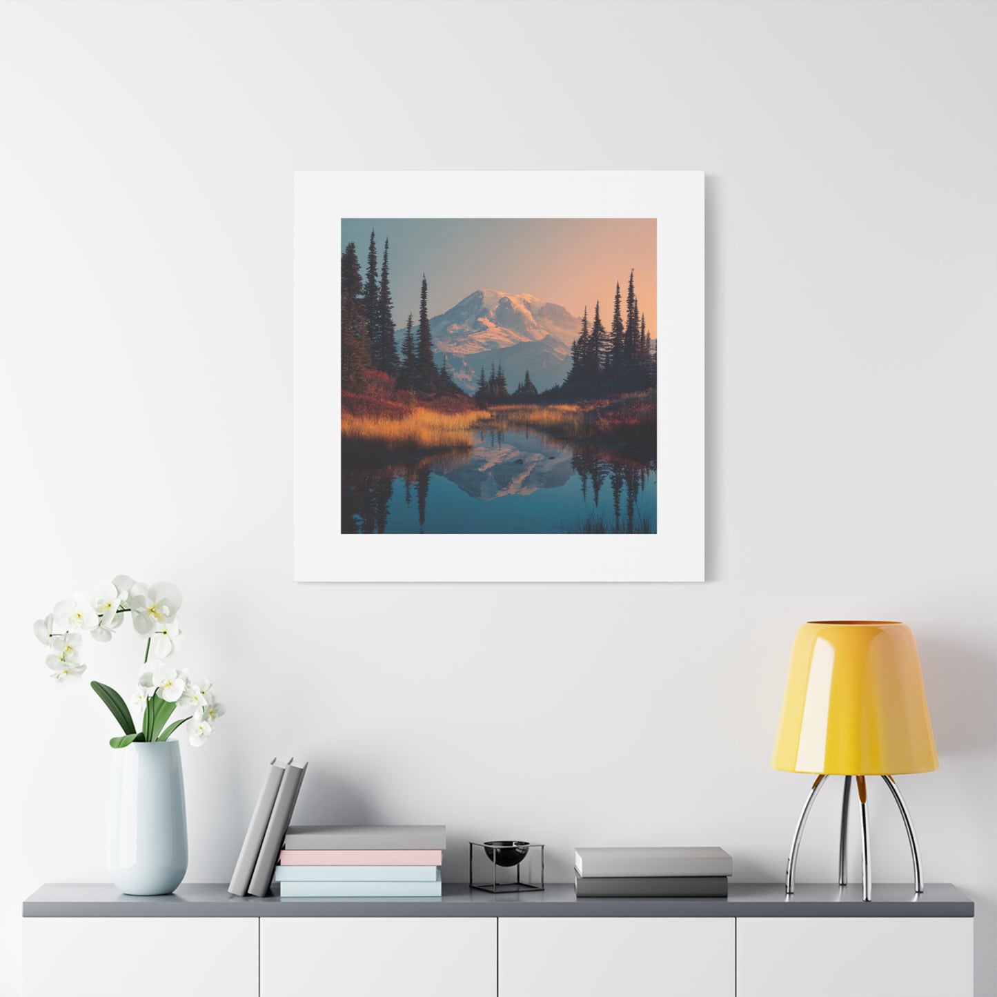 Scenic Mountain Canvas Wall Art, Landscape Decor, Nature Print, Home Decor, Gift for Nature Lovers, Outdoor Wall Art