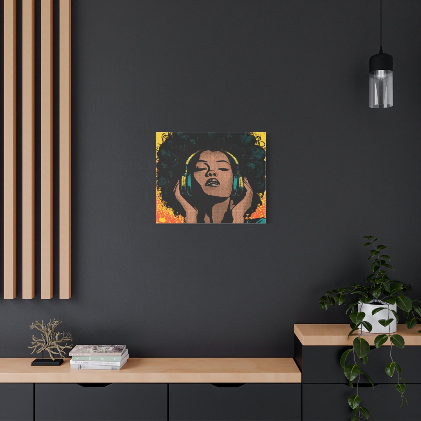 Vibrant Canvas, Music Lover