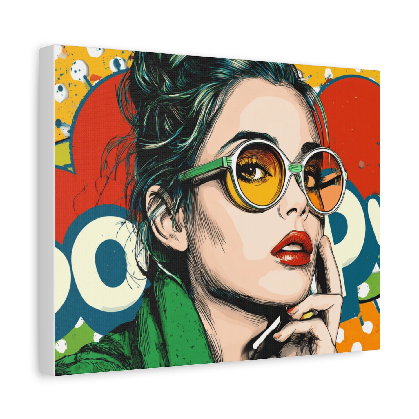Canvas Print - Pop Art Style, Colorful
