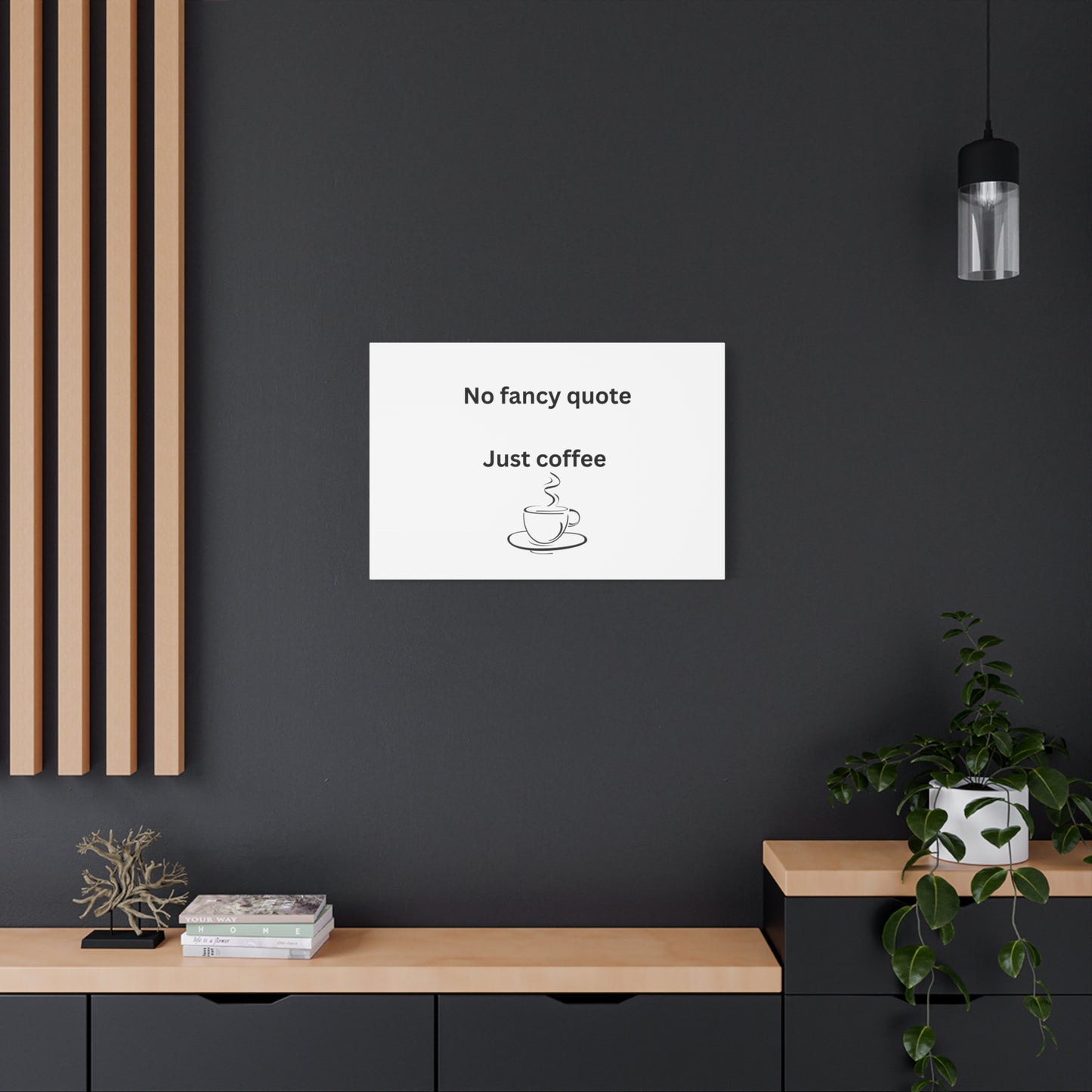 Canvas Wall Art, Coffee Lovers Decor
