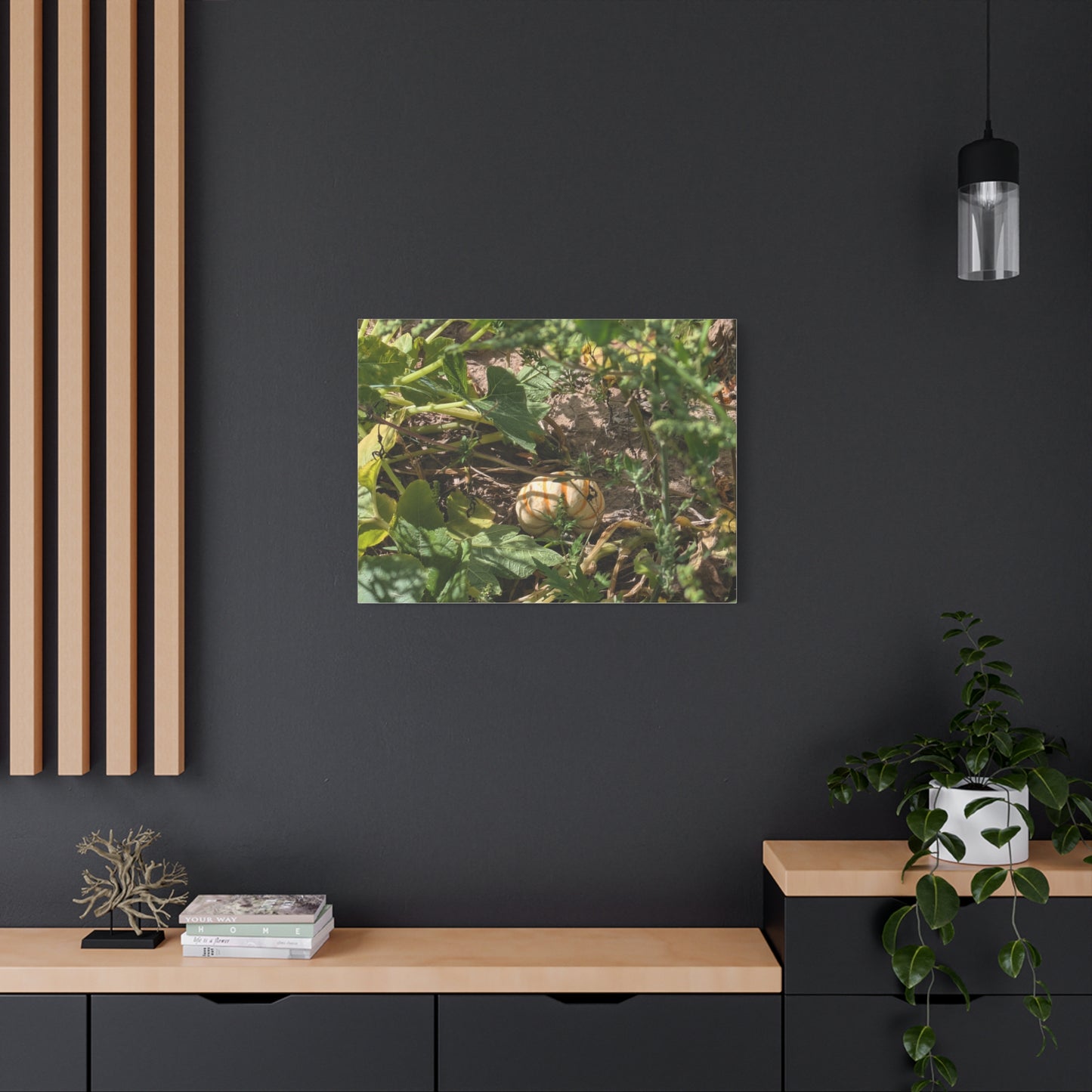 Harvest Pumpkin Canvas Art Wall Decor