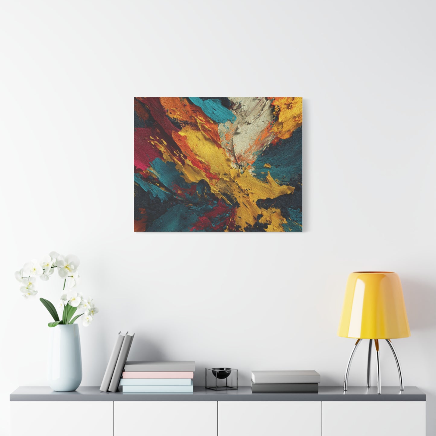 Colorful Abstract Canvas Wall Art