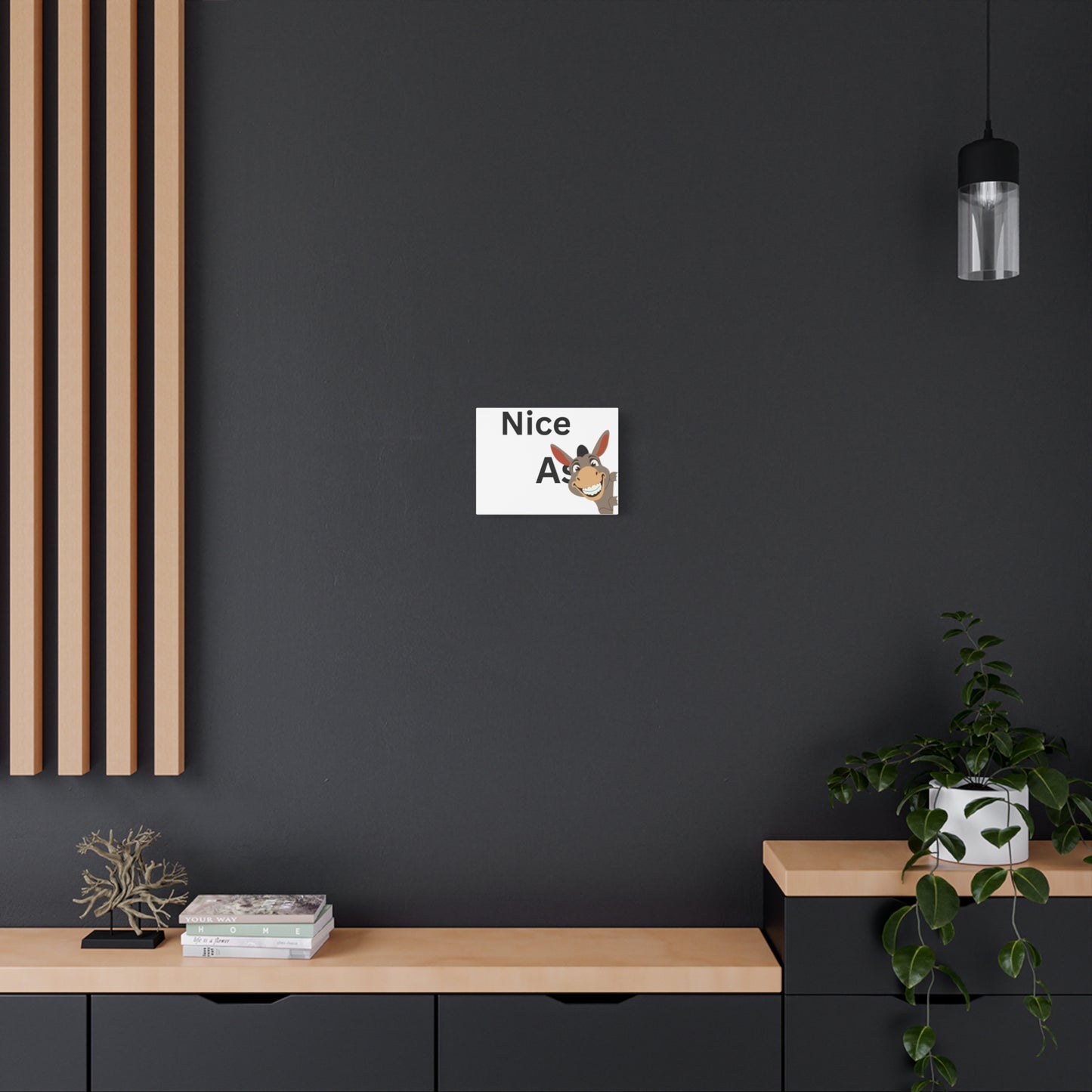 Funny bathroom Canvas Art Print