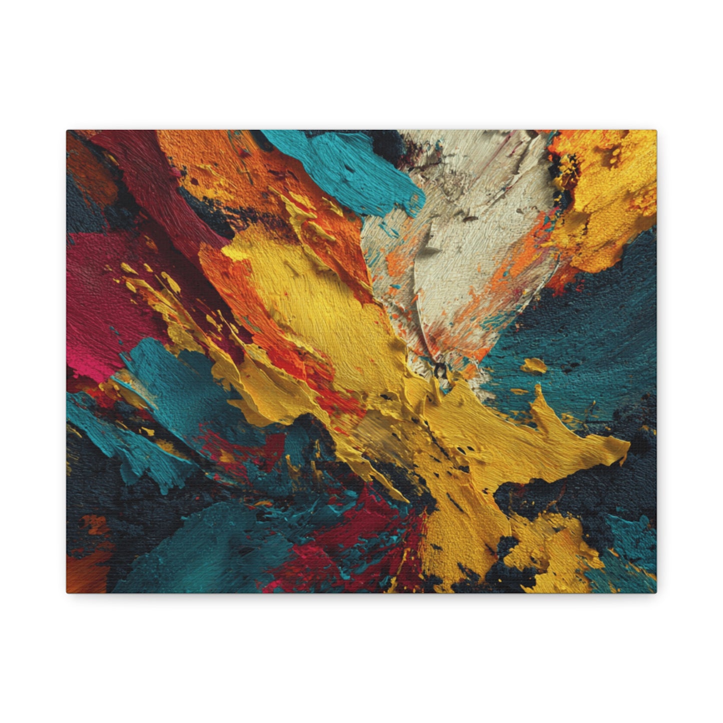 Colorful Abstract Canvas Wall Art