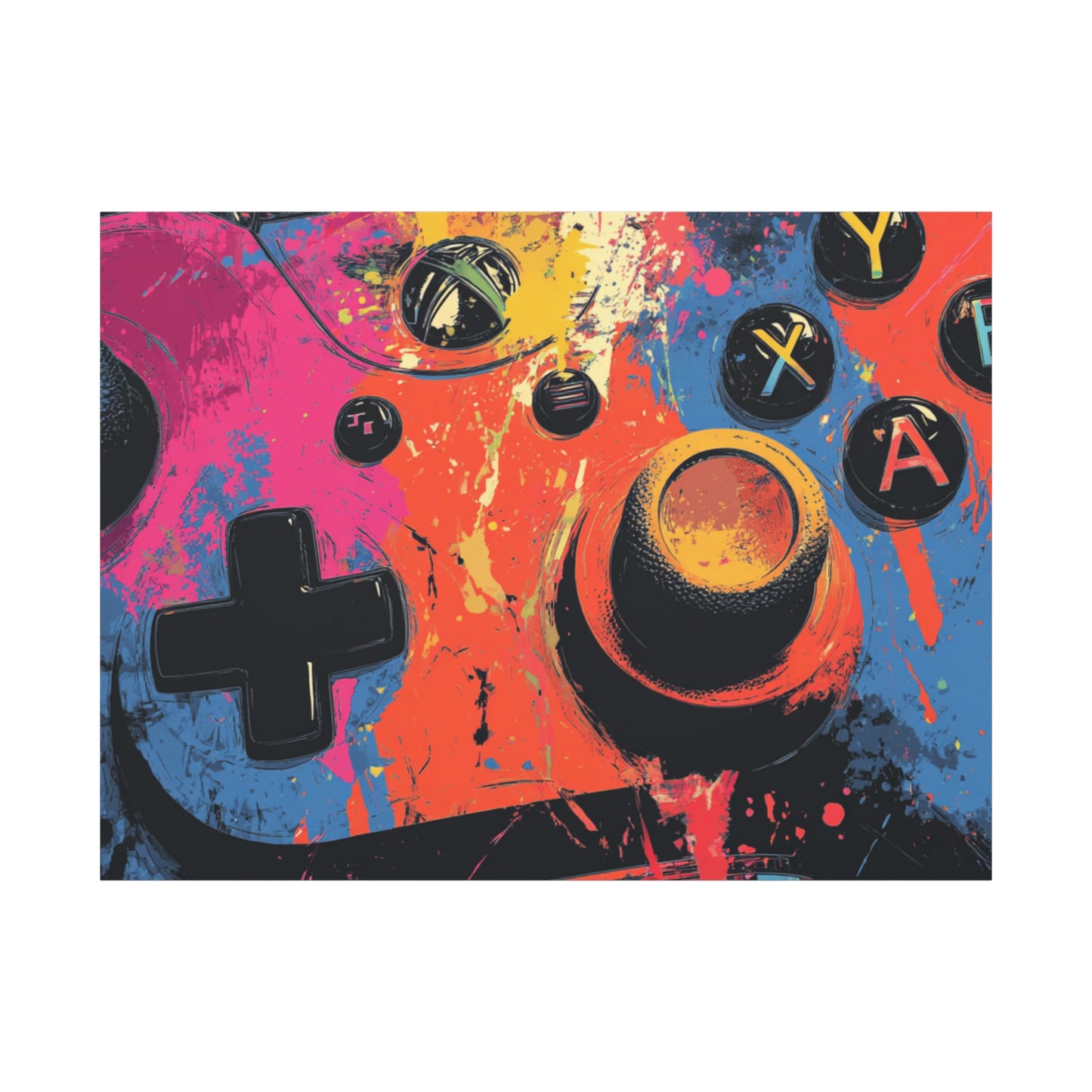 Vibrant Gaming Canvas Art