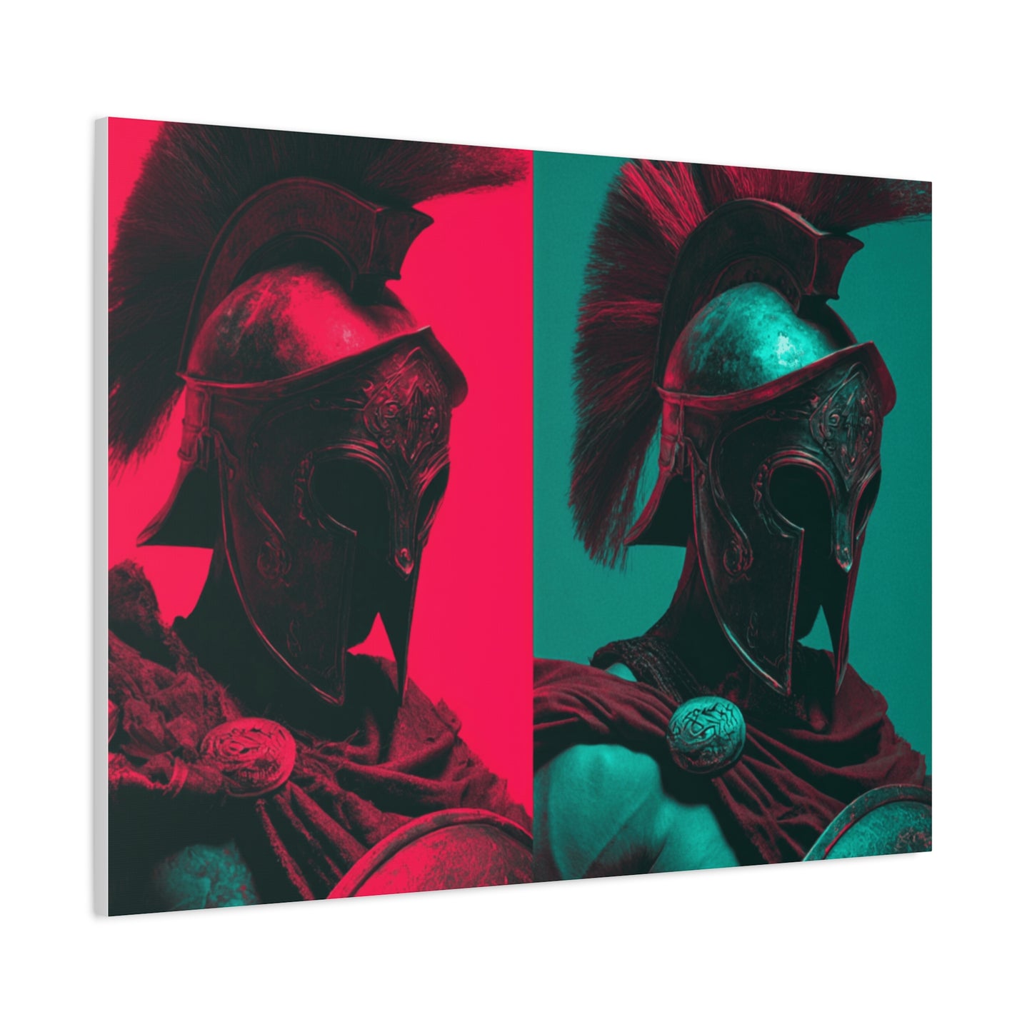 Spartan Warrior Canvas Wall Art